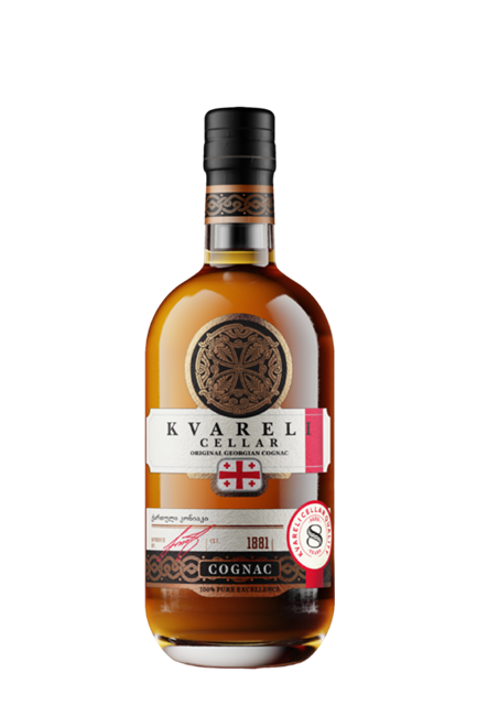 KVARELI CELLAR Коньяк марочный выдержанный высшего качества КВВК (восьмилетний)