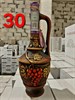 Кувшин № 30 - АЛАЗАНСКАЯ ДОЛИНА, КРАСНОЕ ПОЛУСЛАДКОЕ,  0,75л. 1892